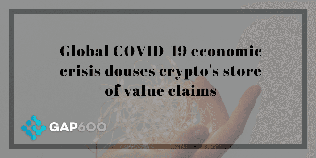 COVID-19 market volatility and the cryptocurrency store of value debate