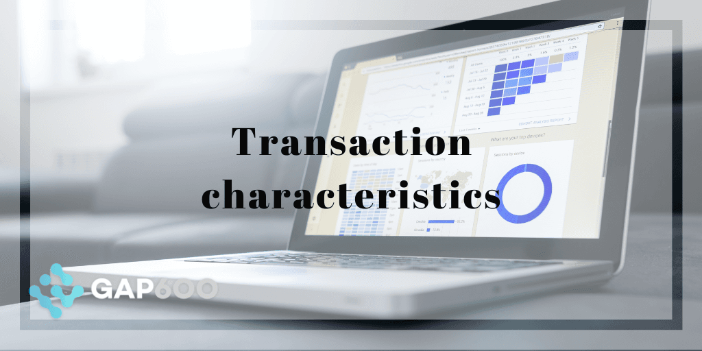 Transaction characteristics across Bitcoin fork coins