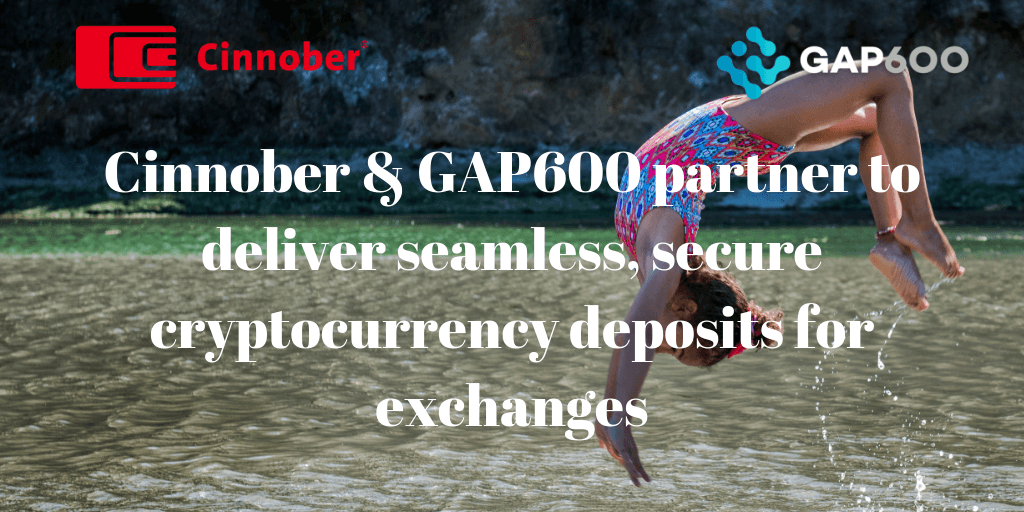 Cinnober & GAP600 partner to deliver seamless, secure cryptocurrency deposits for exchanges